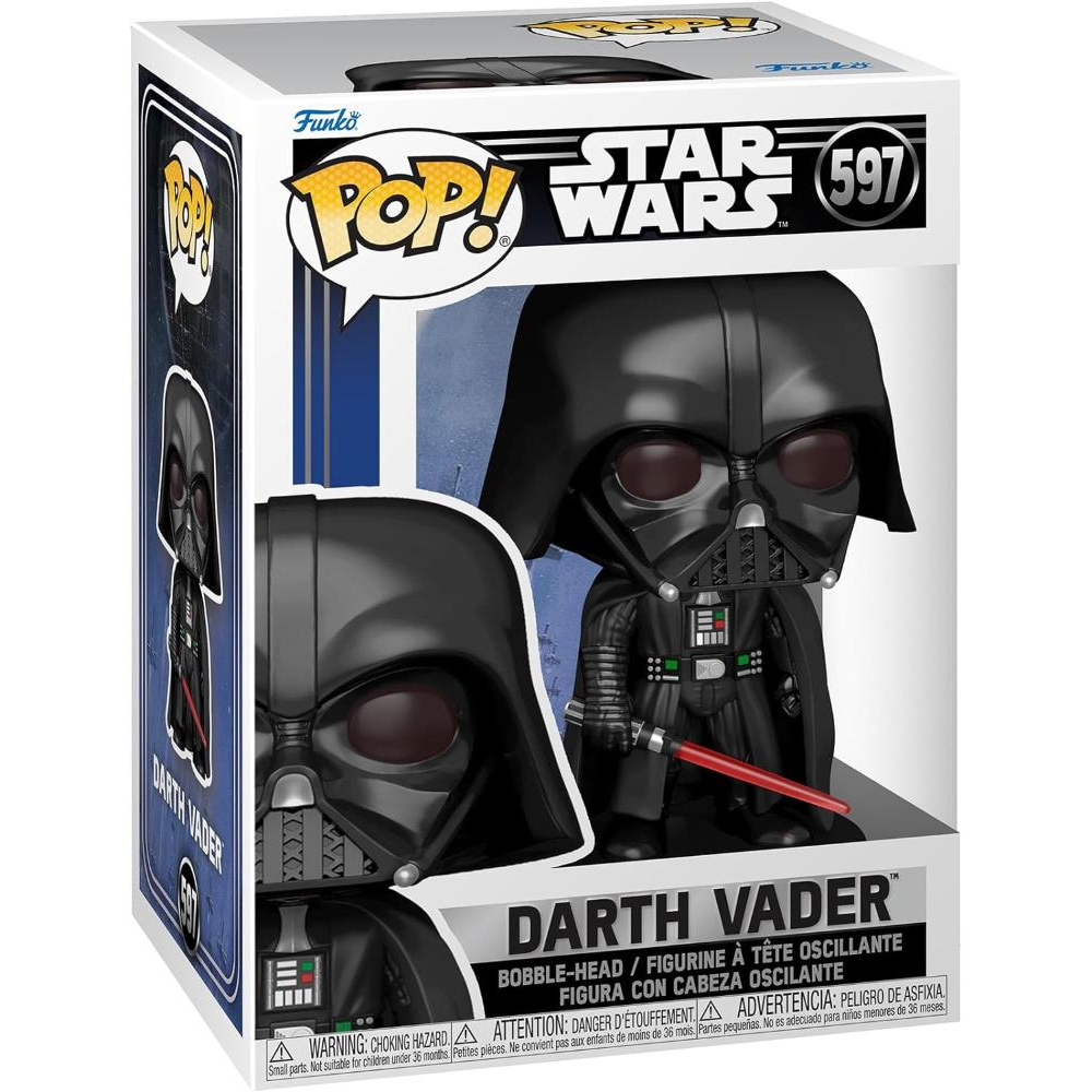 FUNKO POP STAR WARS : NEW CLASSIC - VINYL FIGURE 597 DARTH VADER 9CM