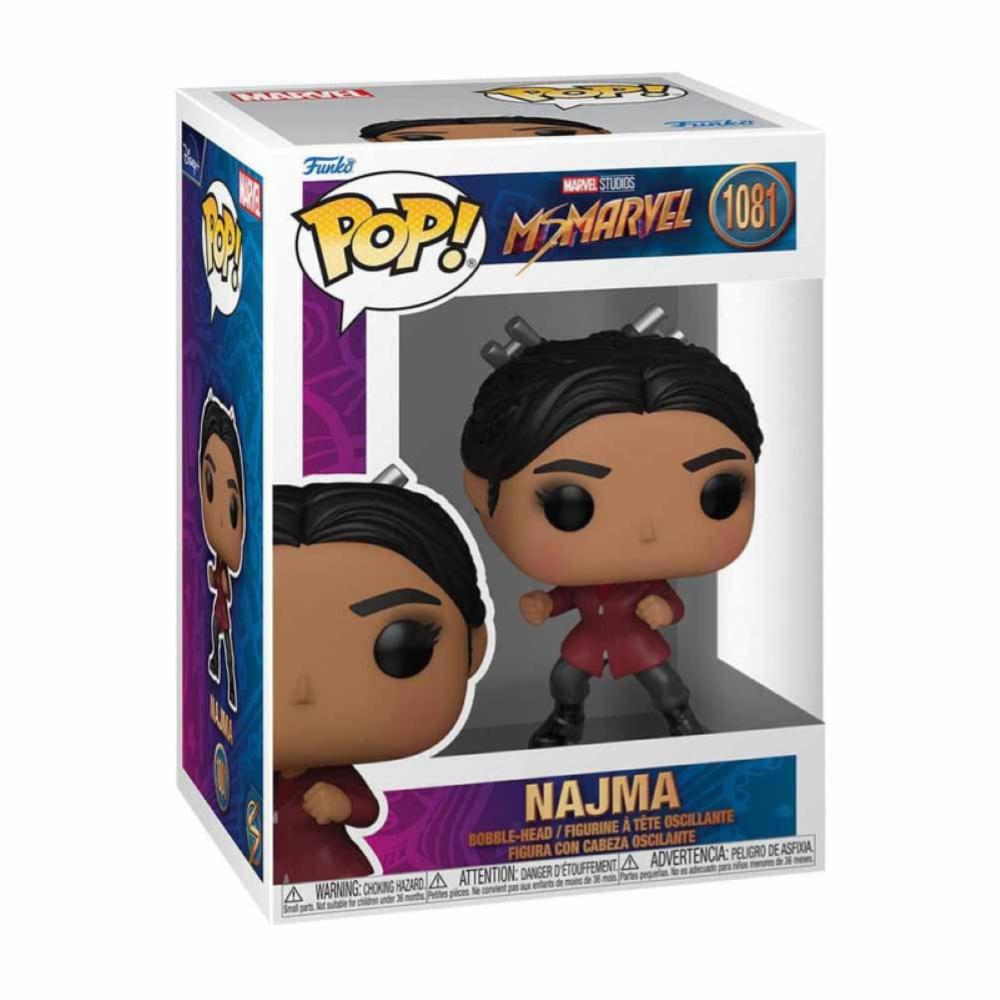 FUNKO POP MARVEL: MS MARVEL - VINYL FIGURE 1081 NAJMA 9CM*
