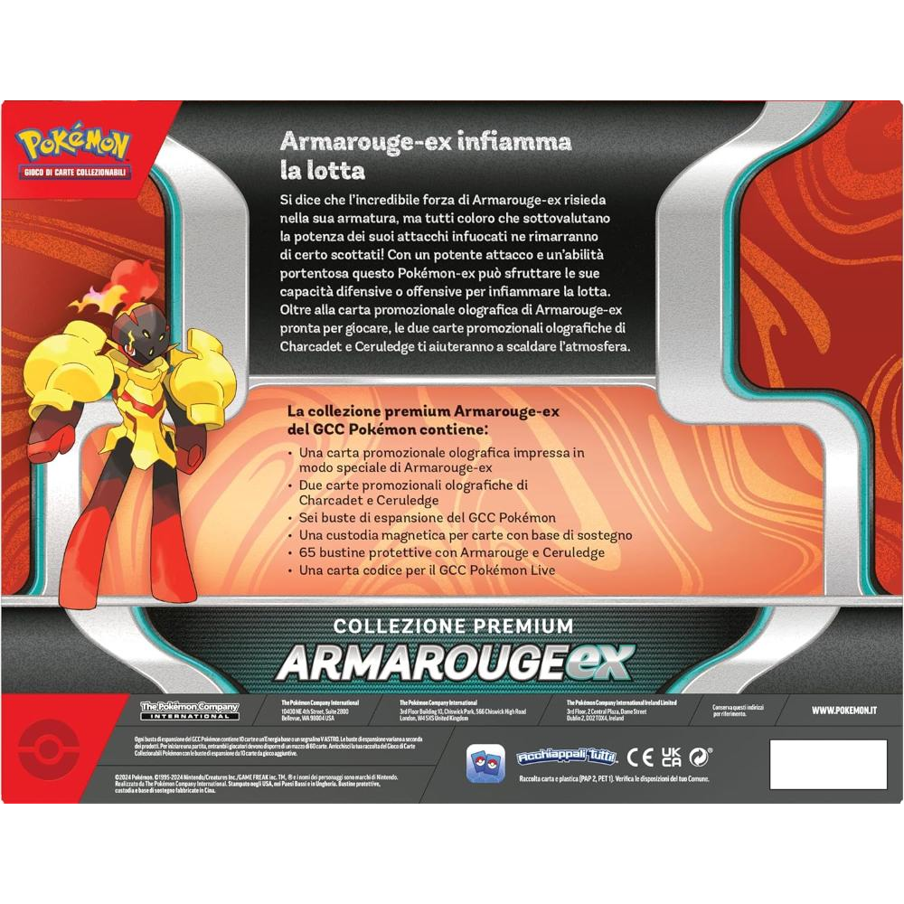 Pokemon - Ex Premium Collection  "ARMAROUGE-EX" 19/04/24