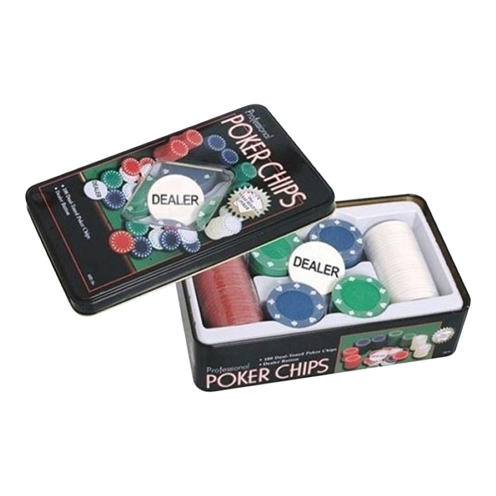 NATALUNA BOX GIOCO POKER 100PZ M.2027