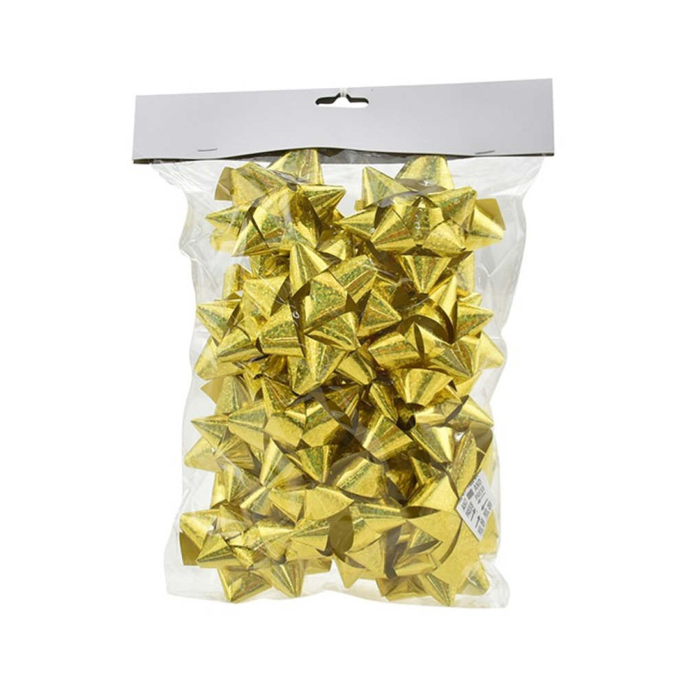 NATALUNA SET 15 COCCARDE D.8CM ORO PML06