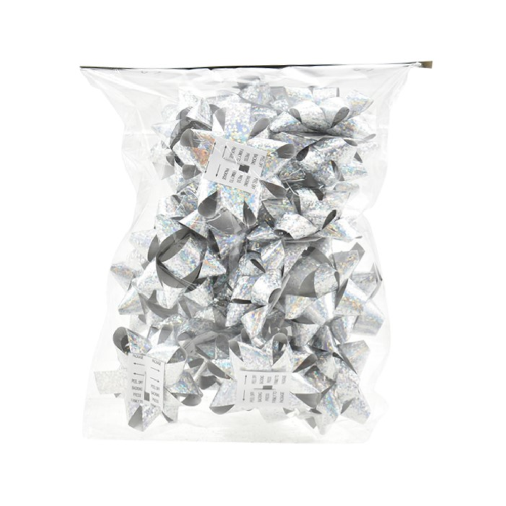 NATALUNA SET 20 COCCARDE D.5CM ARGENTO PML-SI