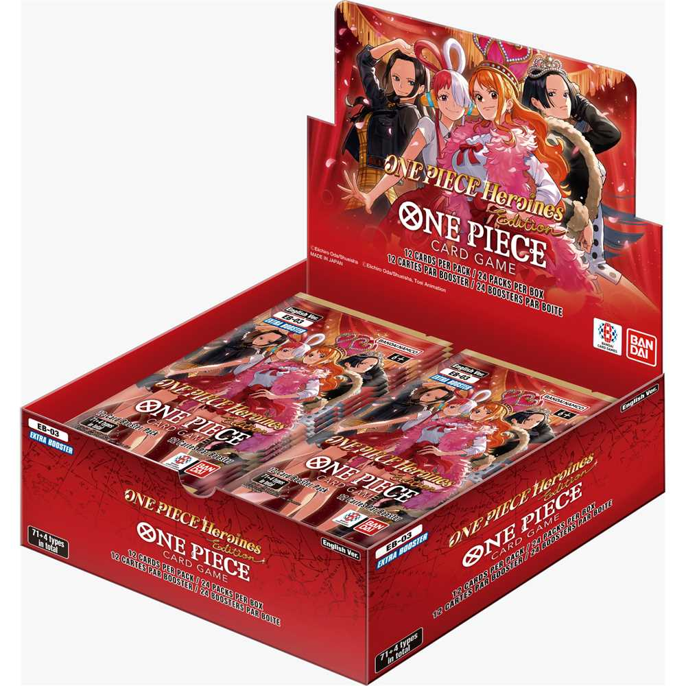 Box One Piece Card Game EB-03 Extra Booster HEROINES EDITION 20/02/26