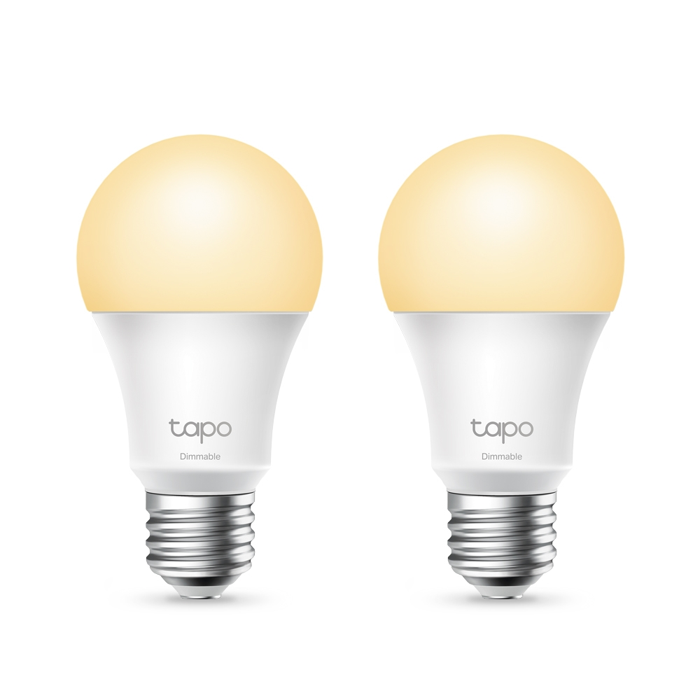 TAPO L510E   Lampadina LED Smart Wi-Fi con luce dimmerabile 2700KOMCLOUD Lampadina Wi-FI RGB + Bianco CCT E27 dimmerabile EE-11WE27