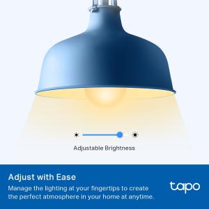 TAPO L510E   Lampadina LED Smart Wi-Fi con luce dimmerabile 2700KOMCLOUD Lampadina Wi-FI RGB + Bianco CCT E27 dimmerabile EE-11WE27