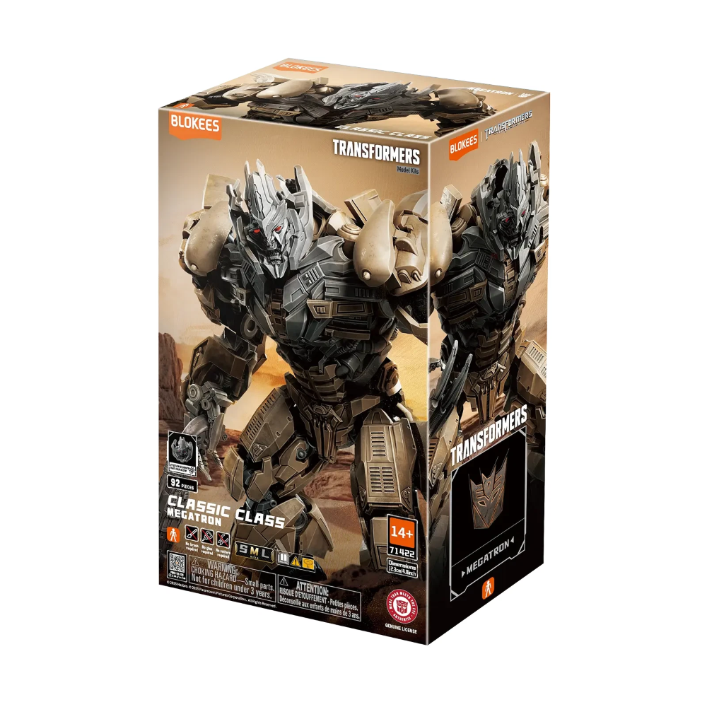 Blokees - Transformers - Classic Class 22 - 71422 Megatron 13CM   Model Kit 