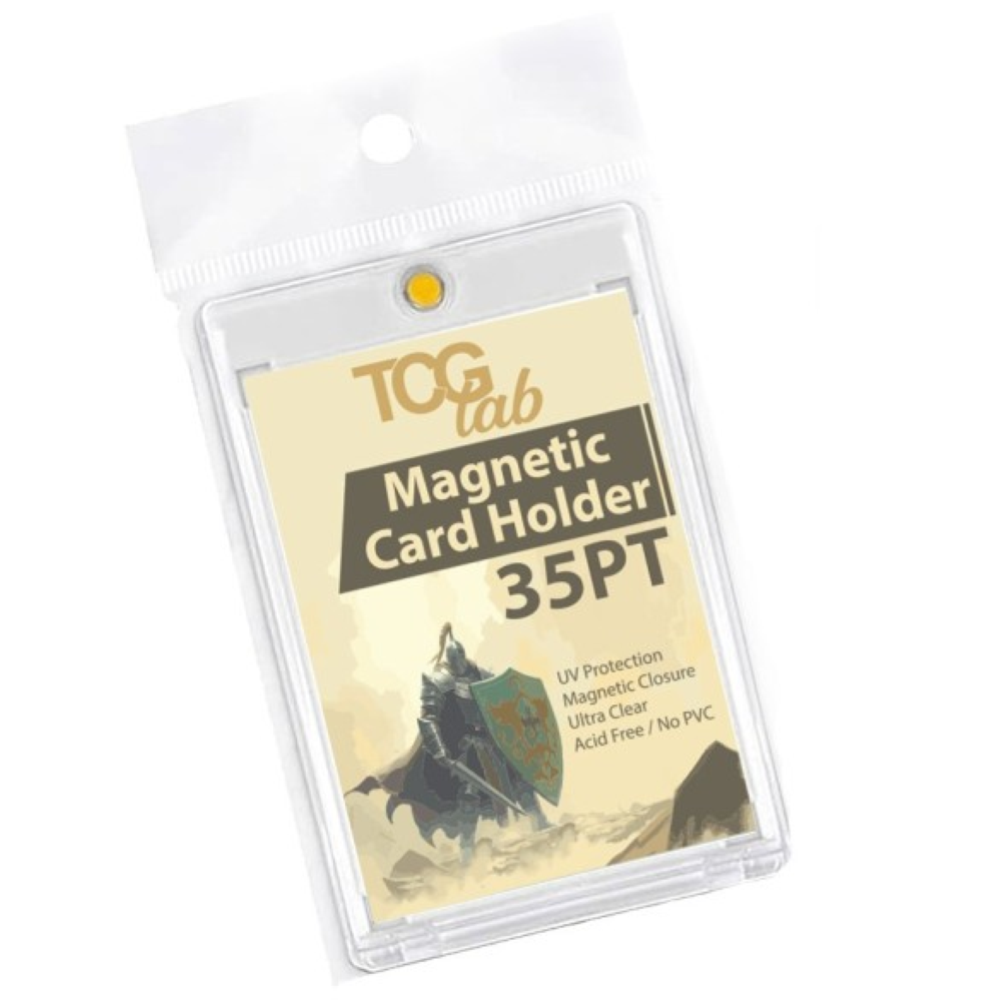 TCG LAB Case Protettivo 35pt per Carta Magnetico in Plexiglass 
