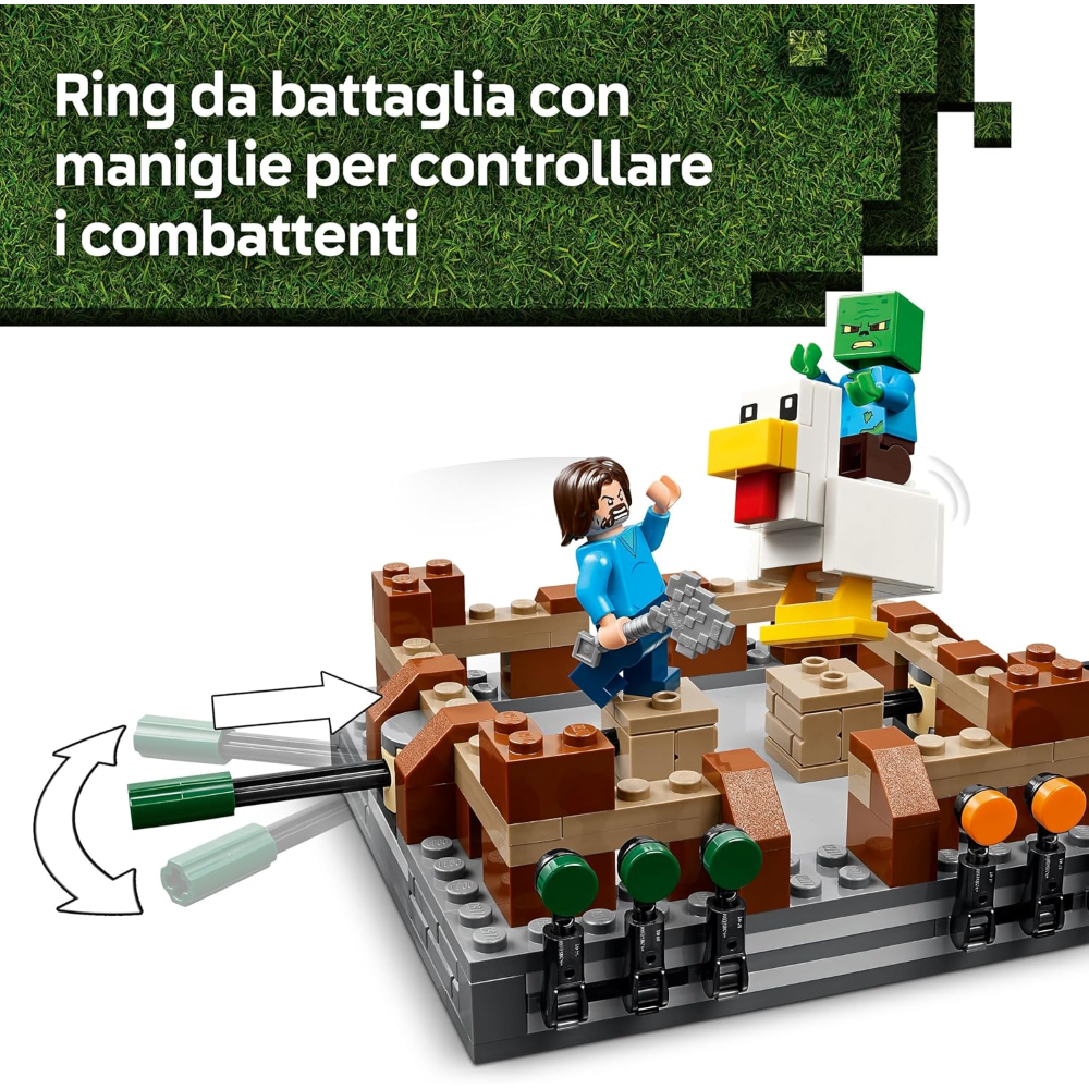LEGO MINECRAFT MOVIE - MAGIONE DELLA FORESTA : RING DI CONBATTIMENTO 21272
