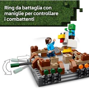 LEGO MINECRAFT MOVIE - MAGIONE DELLA FORESTA : RING DI CONBATTIMENTO 21272