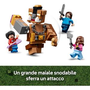 LEGO MINECRAFT MOVIE - MAGIONE DELLA FORESTA : RING DI CONBATTIMENTO 21272