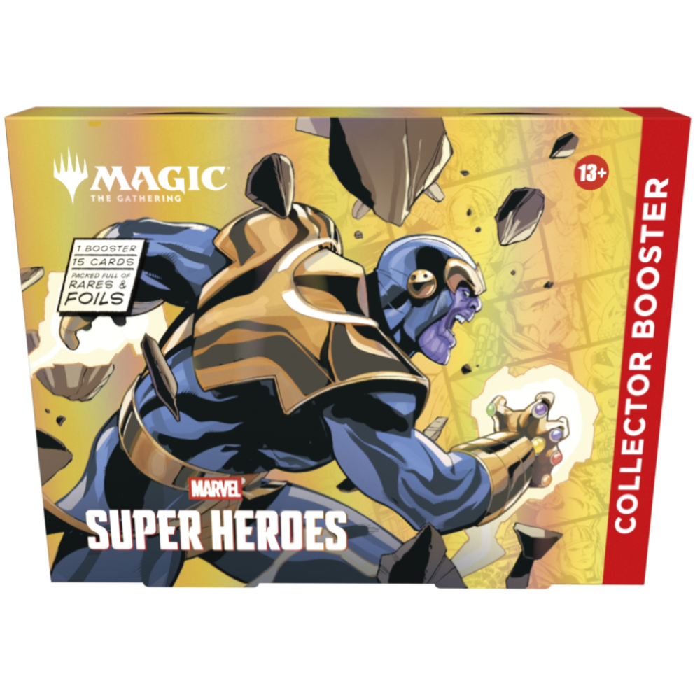 MAGIC THE GATHERING BOX COLLECTOR BOOSTER - MARVEL SUPER HEROES (12 BUSTE) - ENG 26/06/2026