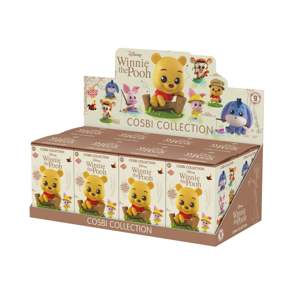YuMe Blind Box - Cosbi - Winnie The Pooh Figurines - PDQ (8 Units) 15487 