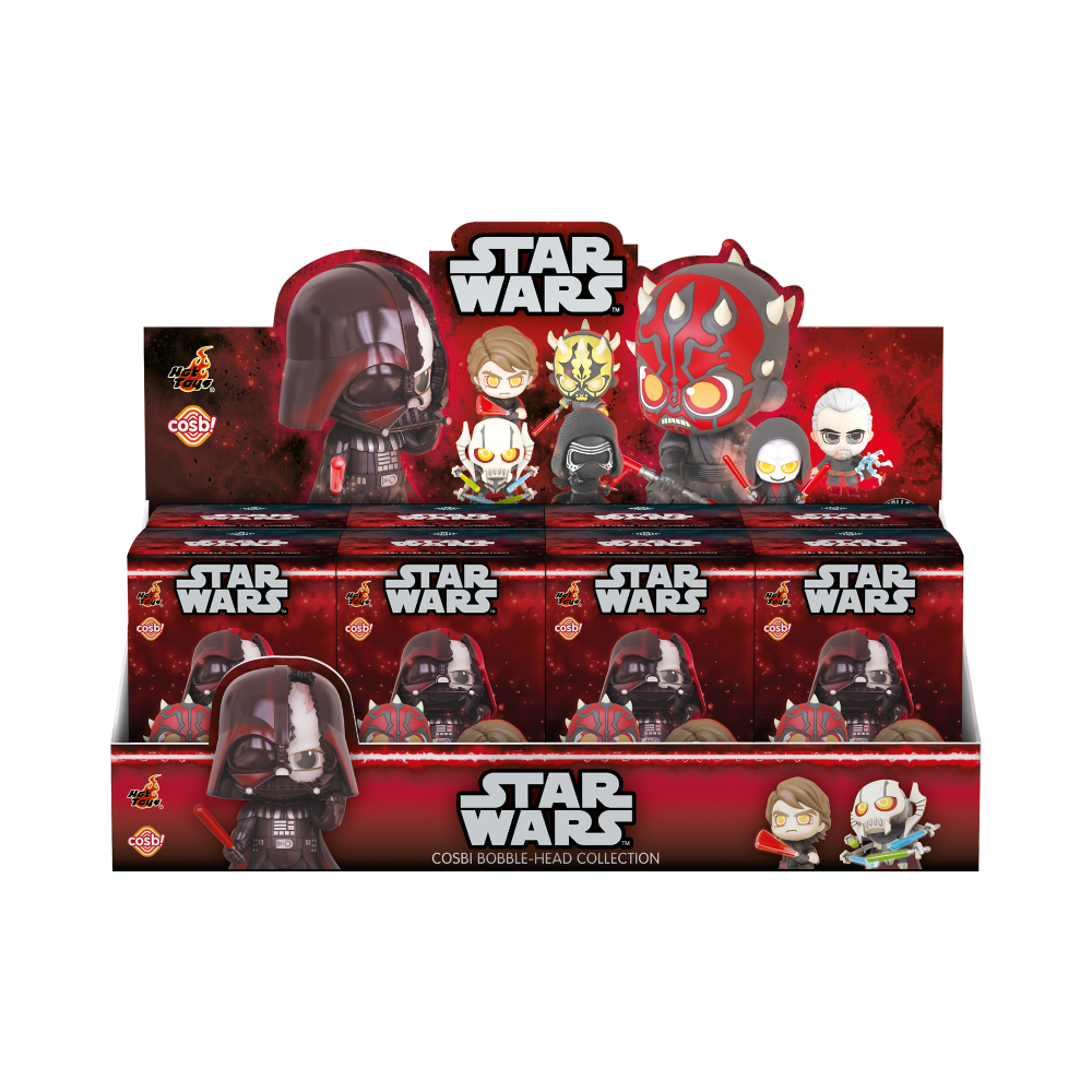 YuMe Blind Box - Cosbi - Star Wars Figurines Dark Side Series - PDQ (8 Units) 15437 