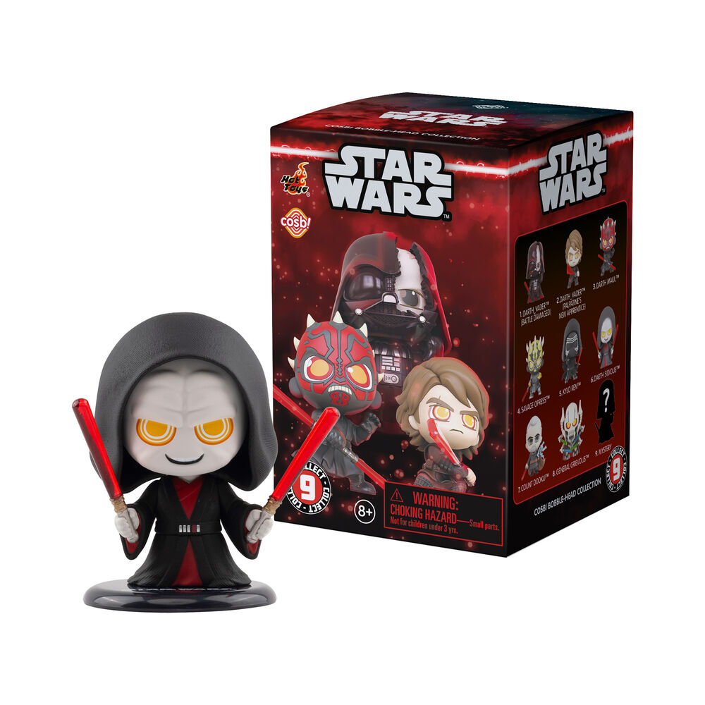 YuMe Blind Box - Cosbi - Star Wars Figurines Dark Side Series - PDQ (8 Units) 15437 