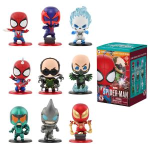 YuMe Blind Box - Cosbi - Spiderman Figurines - PDQ (8 Units) 15618 *MAGGIO 2026