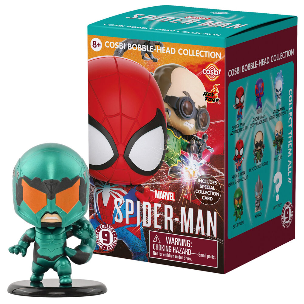 YuMe Blind Box - Cosbi - Spiderman Figurines - PDQ (8 Units) 15618 *MAGGIO 2026