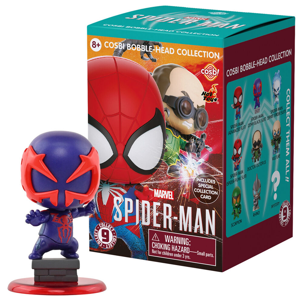 YuMe Blind Box - Cosbi - Spiderman Figurines - PDQ (8 Units) 15618 *MAGGIO 2026