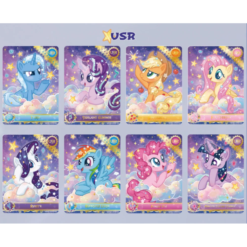 KAYOU - MY LITTLE PONY - FRIENDSHIP ETERNAL CARDS  BUSTA DA 5 CARTE 