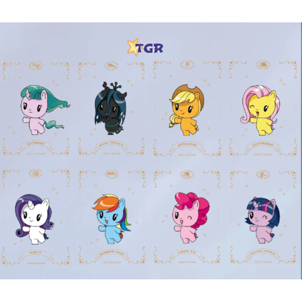 KAYOU - MY LITTLE PONY - FRIENDSHIP ETERNAL CARDS  BUSTA DA 5 CARTE 