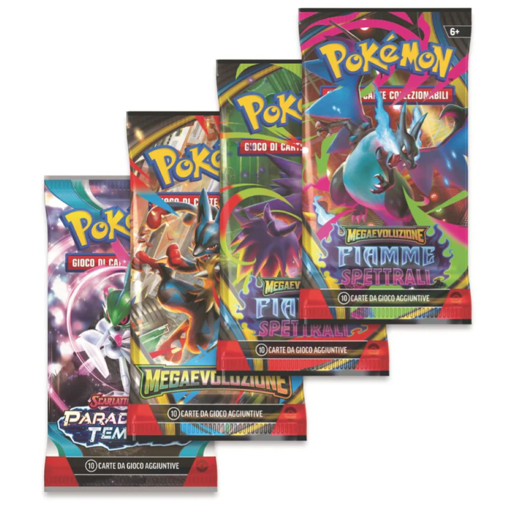 Pokemon -  Tin da Collezione Mega Charizard Y e X [MAX 24 ORDINE]