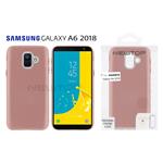 TPU MATTE OIL WITH BUTTON COVER SAMSUNG GALAXY A6 2018