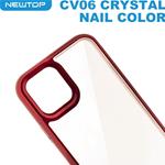 NEWTOP CV06 CRYSTAL NAIL COLOR COVER APPLE IPHONE X - XS