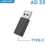 NEWTOP AD33 ADATTATORE USB3.0/TYPE-C