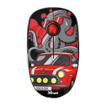 TRUST MOUSE SKETCH SILENT WIRELES RED/BK 23336