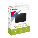 TOSHIBA HDD ESTERNO USB 3.0 2TB CANVIO BASICS