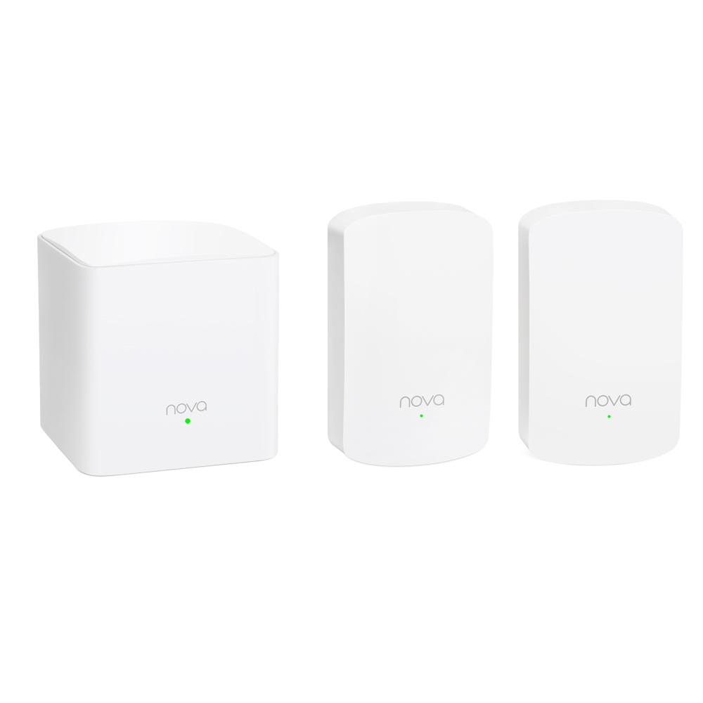 Prodotto: 37443 - TENDA Nova Mw5 Router Mesh Wi-Fi Ac1200 Kit 1+2 Sat Dual  Band NT-NOVA-MW5-3 - Tenda (Network - Tenda)