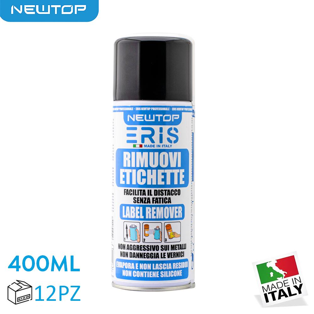 Prodotto: 38077 - NEWTOP ERIS SPRAY RIMUOVI ETICHETTE COLLA 400ML - NEWTOP  PACK (Consumabili - Bombolette Spray)