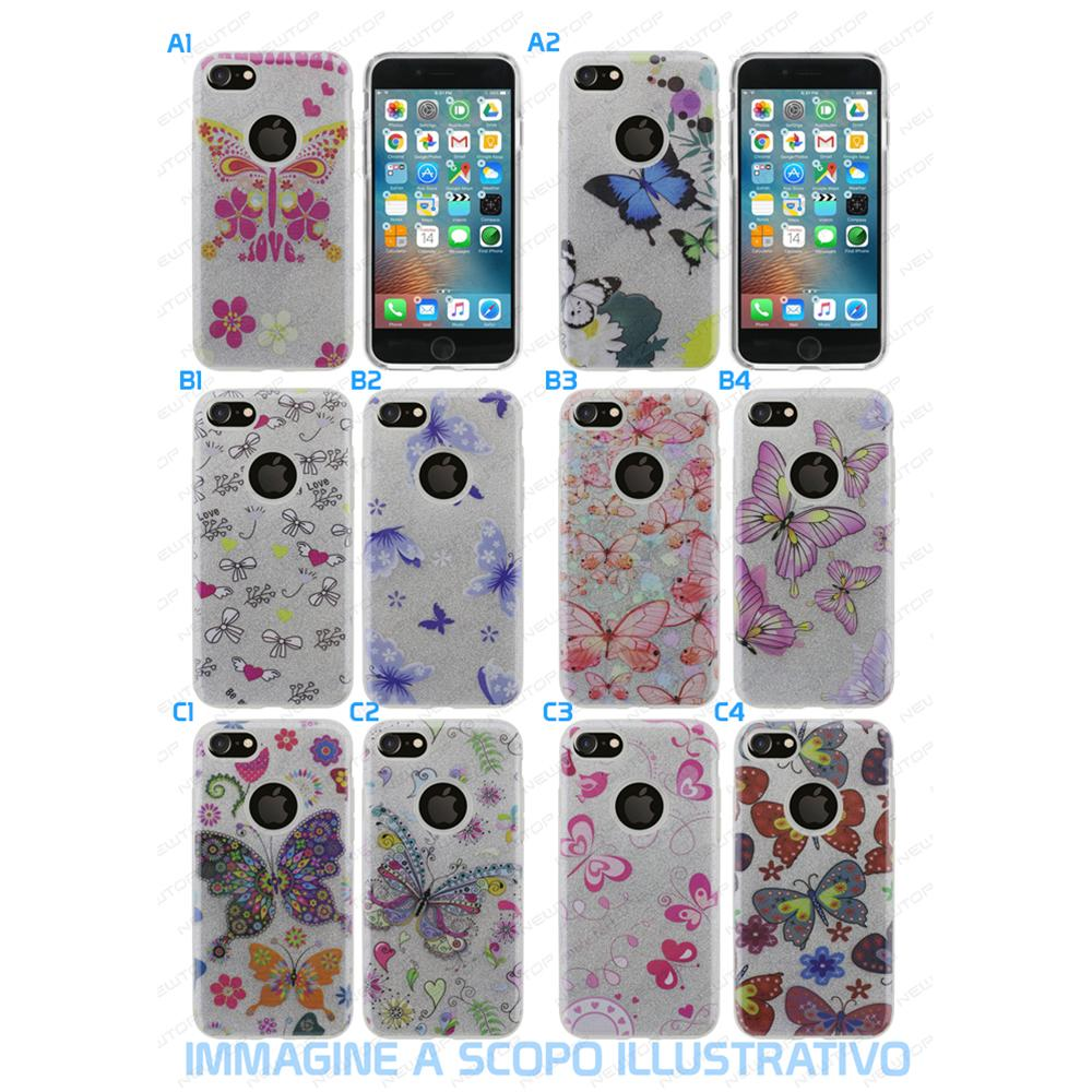 3 IN 1 PC TPU GLITTER MIX BUTTERFLY COVER SAMSUNG GALAXY A40