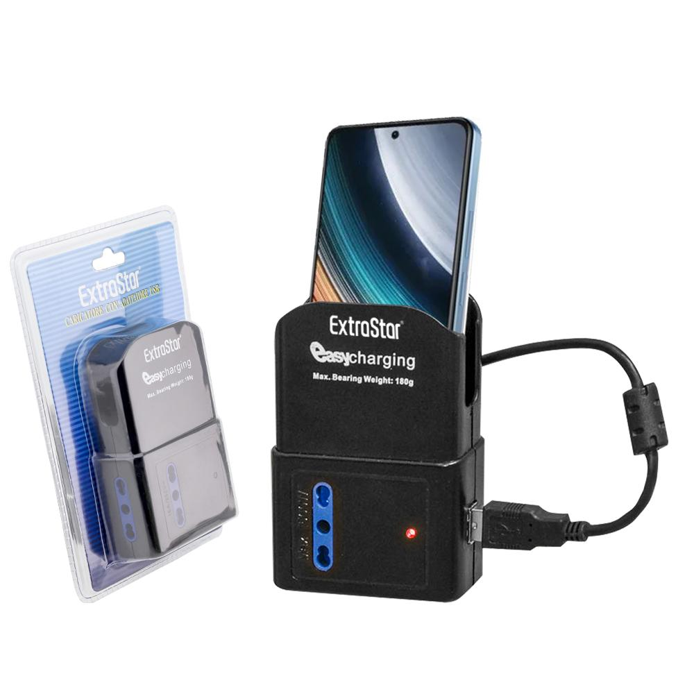 Prodotto: 6516 - PRESA MULTIPLA CON USB E PORTA CELLULARE - Extrastar ( -  ExtraStar)