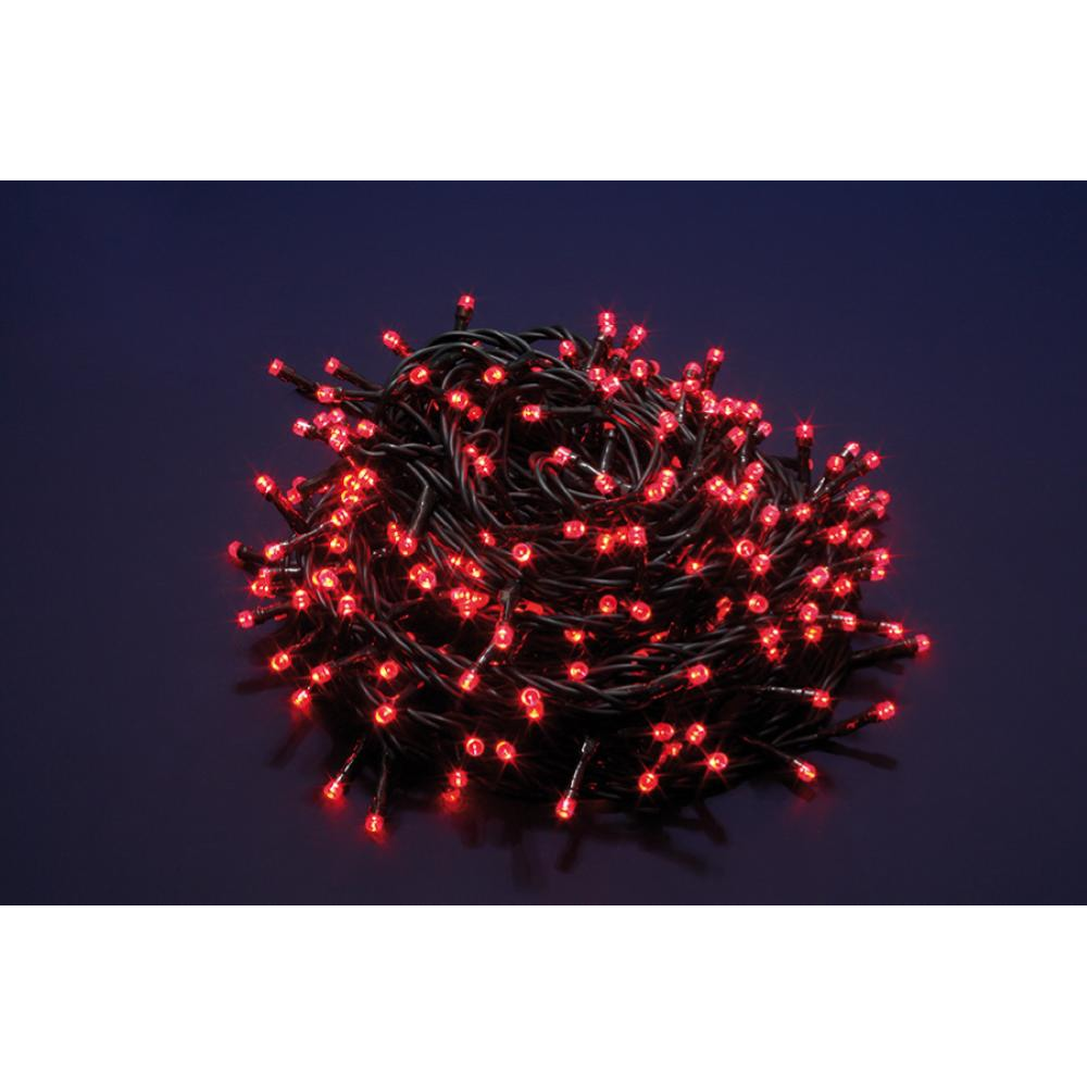NATALUNA SERIE 300LED 8F.USO EST.ROSSO