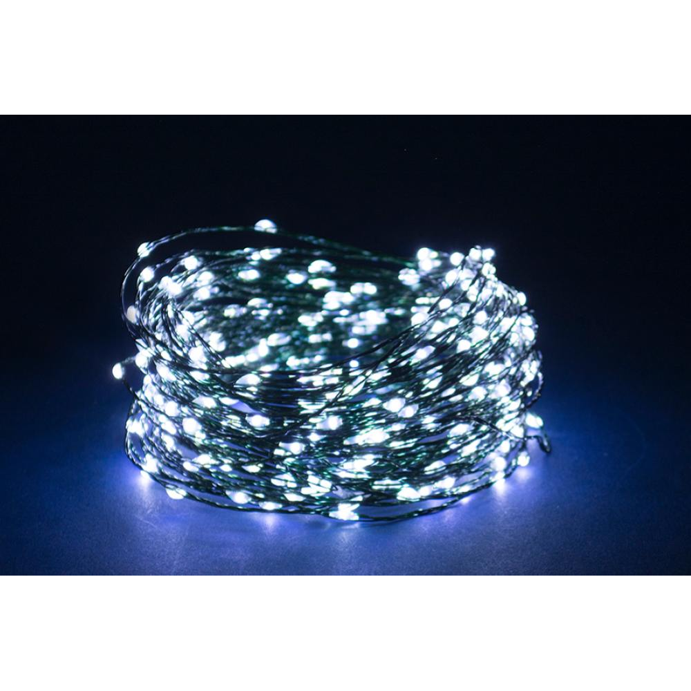 NATALUNA 180 MICROLED 9MT+5MT USO EST.8F.CAVO V.BIANCO