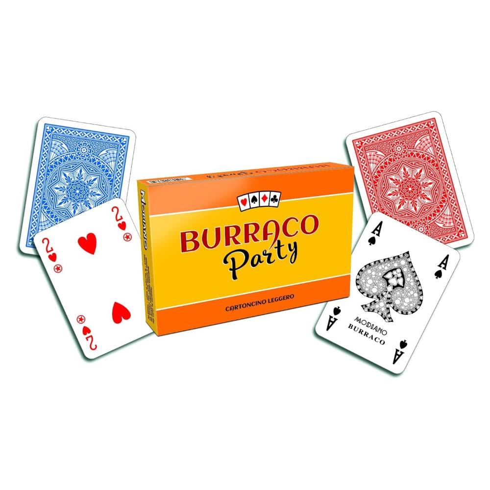 Prodotto: 45686 - MODIANO CARTE DA GIOCO BURRACO PARTY - Modiano (Giochi e  Giocattoli - Carte da Gioco)