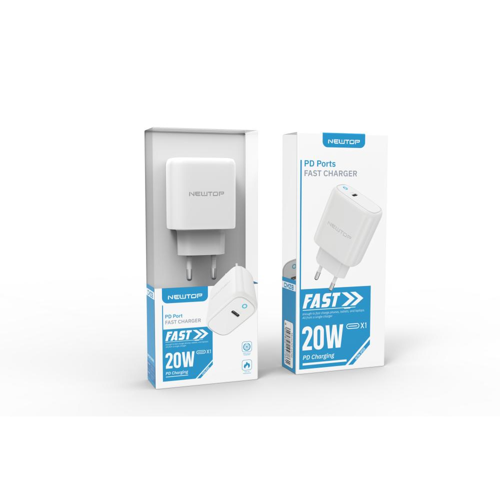 NEWTOP CM28 CARICATORE USB-C PD 20W