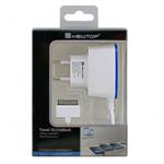 NEWTOP 2 USB CHARGER + CABLE 2.1A 4G/IPAD 2-3