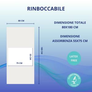 SANI PAD - TRAVERSA MONOUSO SALVA LETTO - 60X90 - 20PZ