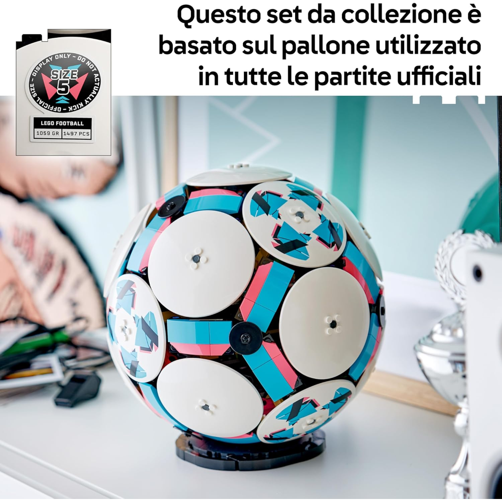LEGO Editions Sports - Pallone da calcio 43019 
