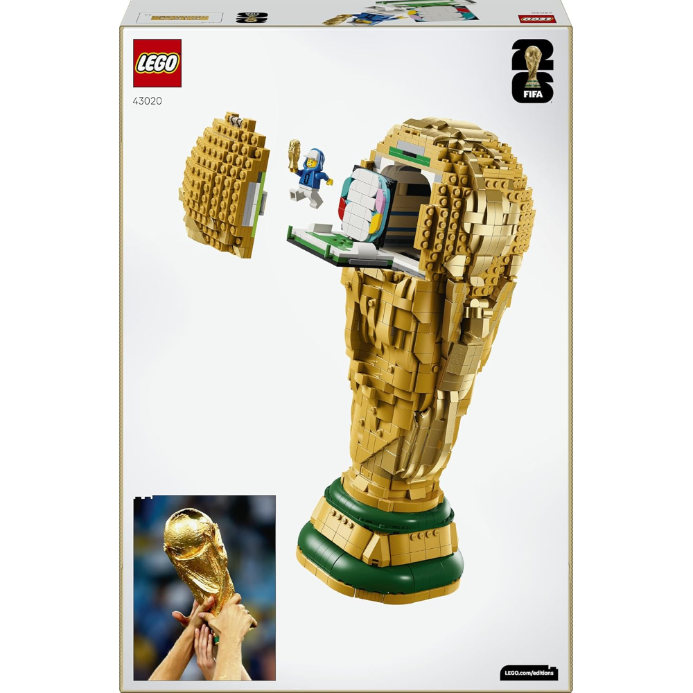LEGO EDITIONS - Trofeo ufficiale Coppa del Mondo FIFA 43020