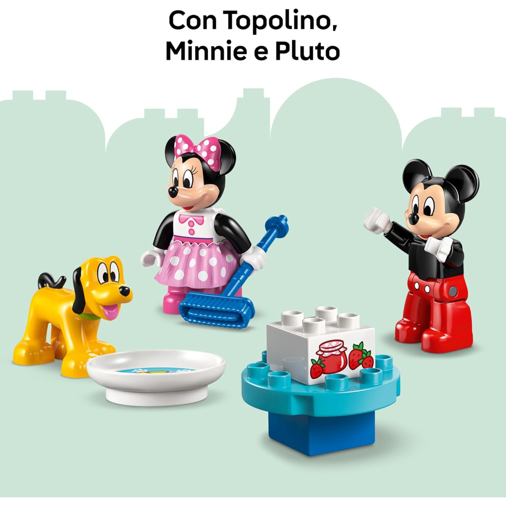 LEGO DUPLO - La casa di Topolino con Minnie e Pluto 10465