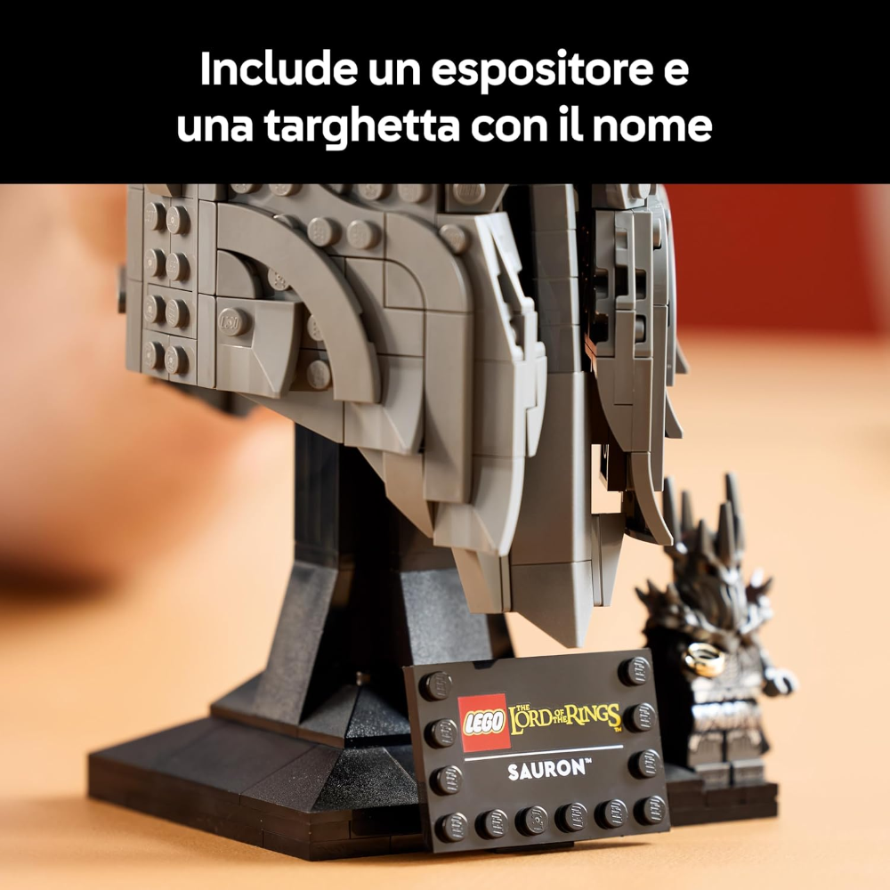 LEGO ICONS - Il Signore degli Anelli: L'elmo di Sauron 11373 