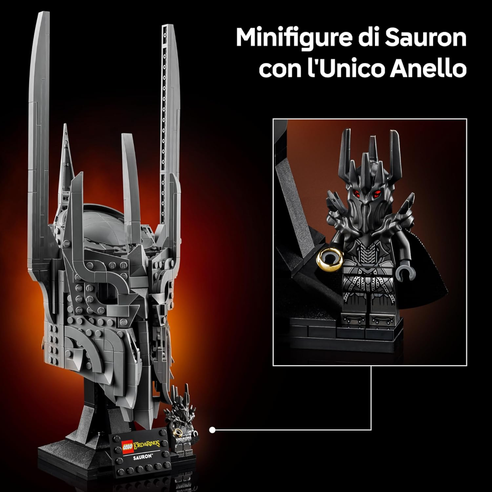 LEGO ICONS - Il Signore degli Anelli: L'elmo di Sauron 11373 