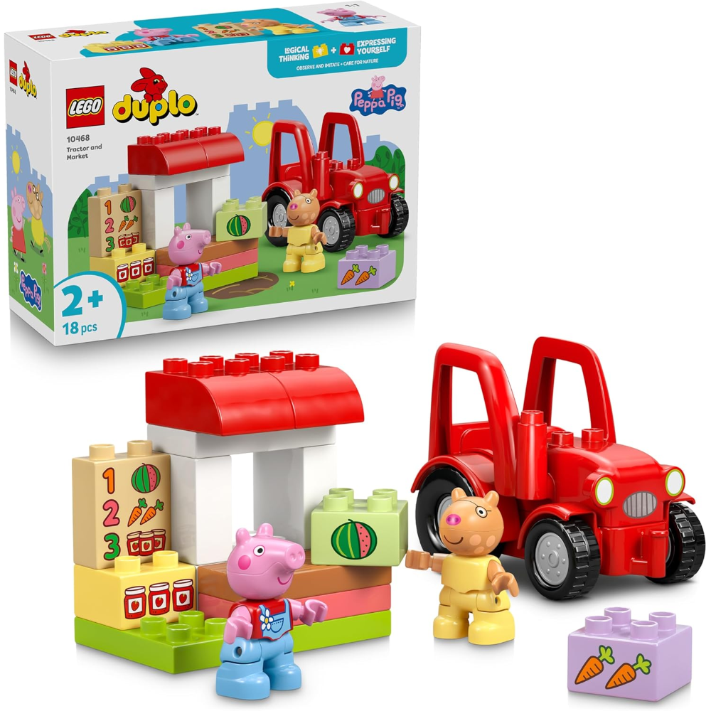 LEGO DUPLO - PEPPA PIG  Trattore e mercato 10468
