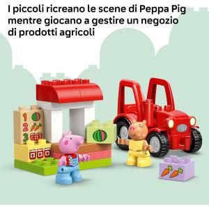 LEGO DUPLO - PEPPA PIG  Trattore e mercato 10468