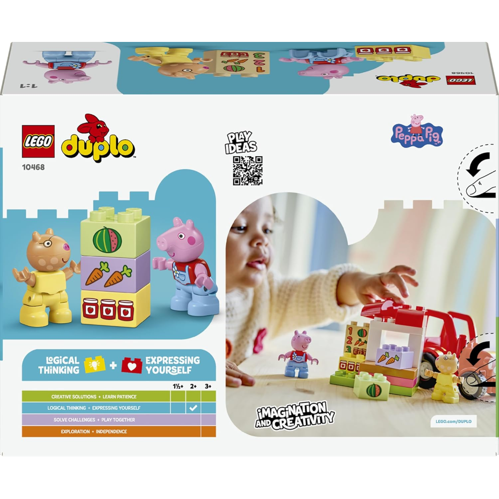 LEGO DUPLO - PEPPA PIG  Trattore e mercato 10468