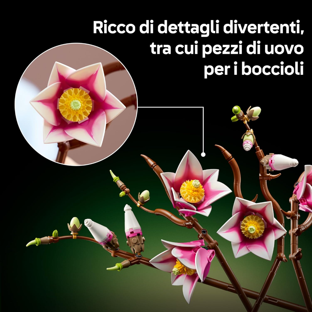 LEGO BOTANICALS - Rametti di magnolia 11510