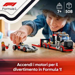 LEGO CITY - Display Truck F1® con auto da corsa Audi F1® 60493