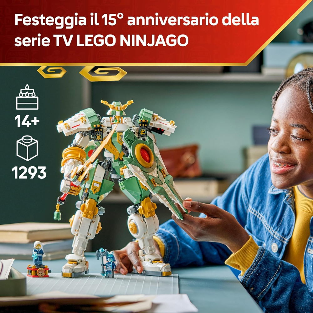 LEGO NINJAGO - Mech Titano di Lloyd - 15° anniversario 71860